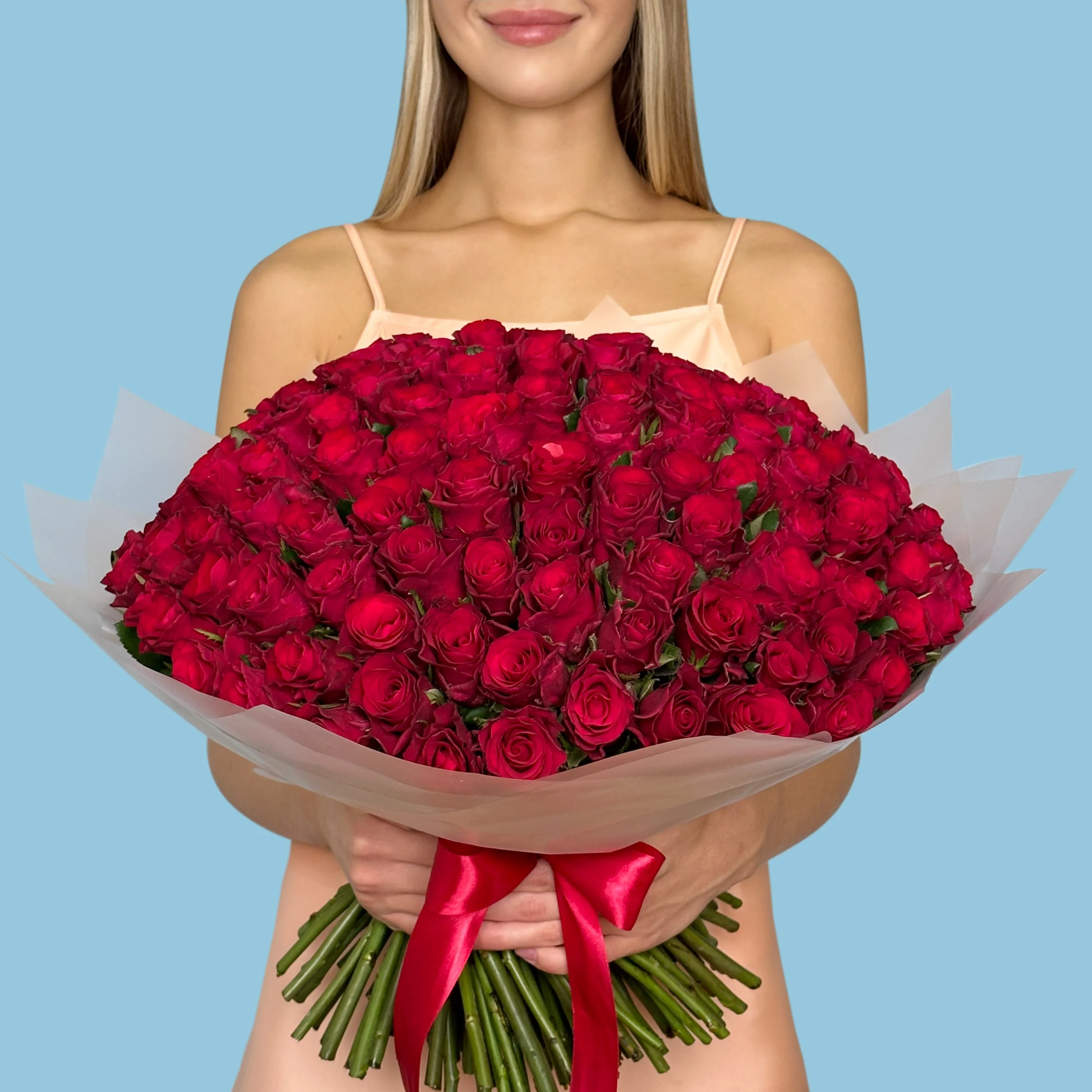 150 Red Roses