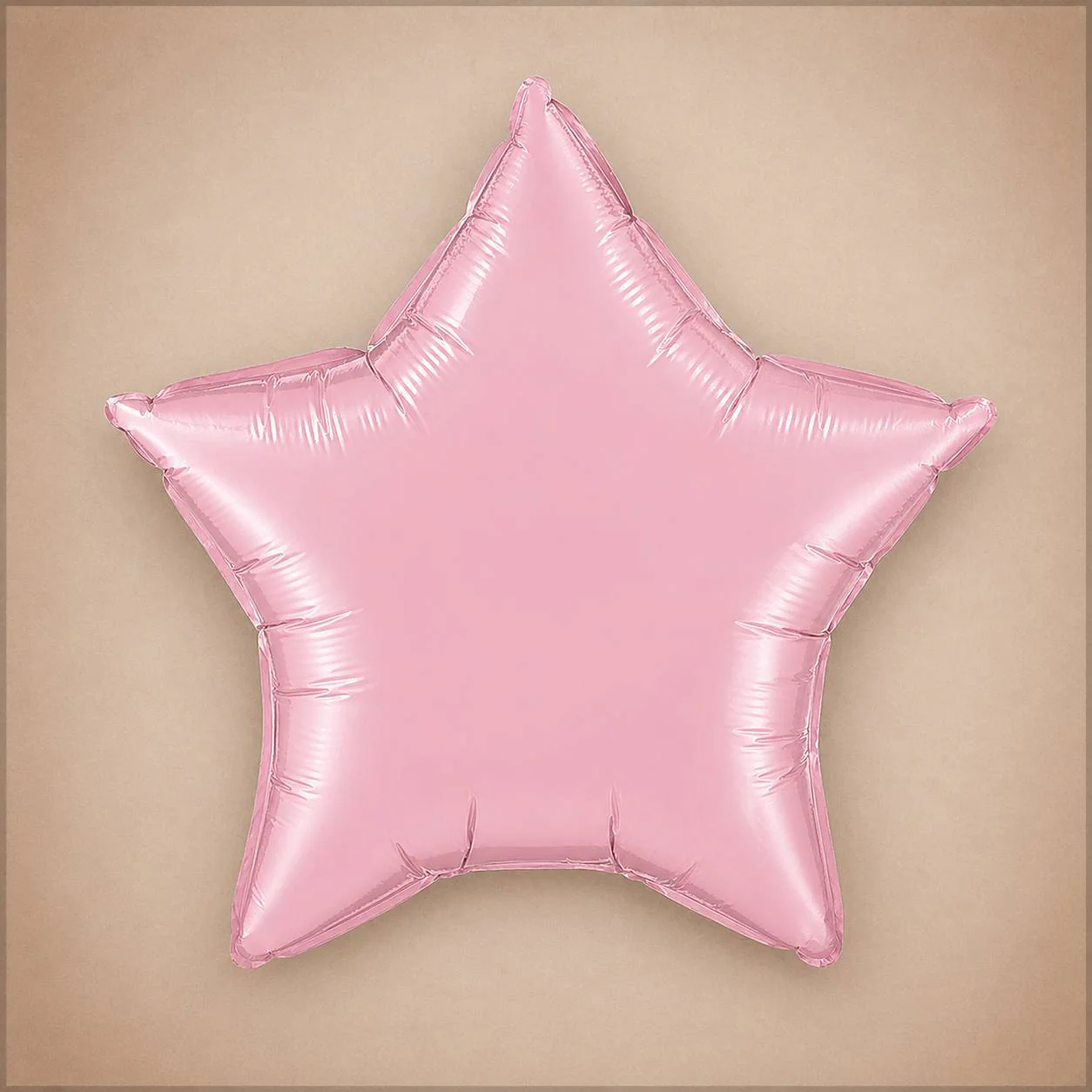 20" Pearl Pink Star Foil Balloon