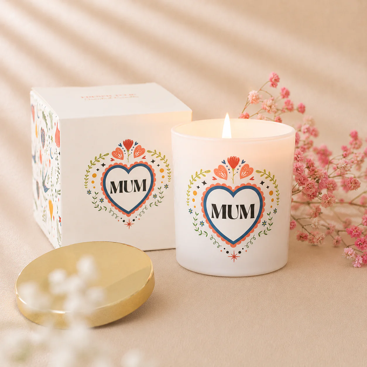 French tulip scented Candle