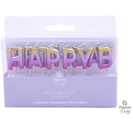 Happy Birthday Pick Candle - Image 2